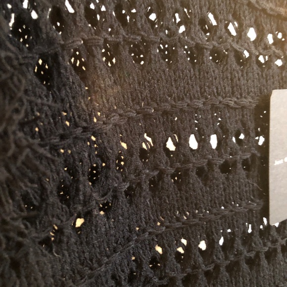 Black Joa Sweater with Fringe - Picture 6 of 10